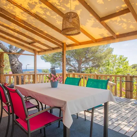 캠프장 Mobil-home Taos Vue Mer - Piscine 4*